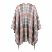 Edinburgh 100% Cashmere Mini Cape - Heritage Of Scotland - BUCHANAN MIX GREY