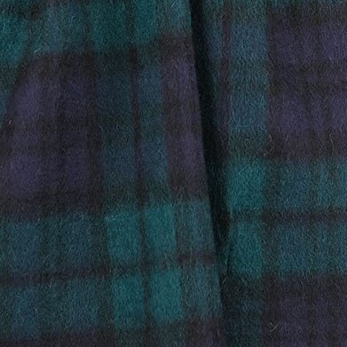 Edinburgh 100% Lambswool Scarf – Premium Soft Wool Wrap - Black Watch - Heritage Of Scotland -