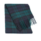 Edinburgh 100% Lambswool Scarf – Premium Soft Wool Wrap - Black Watch - Heritage Of Scotland -
