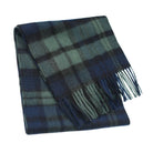 Edinburgh 100% Lambswool Scarf – Premium Soft Wool Wrap - Black Watch Double Scale - Heritage Of Scotland -
