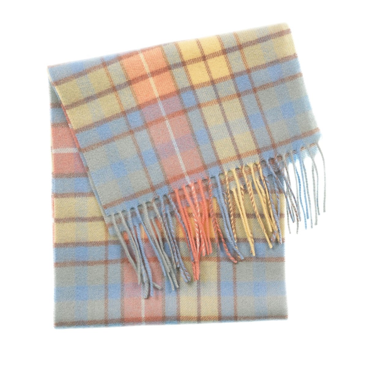 Edinburgh 100% Lambswool Scarf – Premium Soft Wool Wrap - Buchanan Ancient - Heritage Of Scotland -