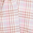 Edinburgh 100% Lambswool Scarf – Premium Soft Wool Wrap - Cluster Gingham Lilac and Pink, White - Heritage Of Scotland -