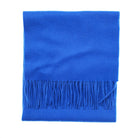 Edinburgh 100% Lambswool Scarf – Premium Soft Wool Wrap - Dazzling Blue - Heritage Of Scotland -