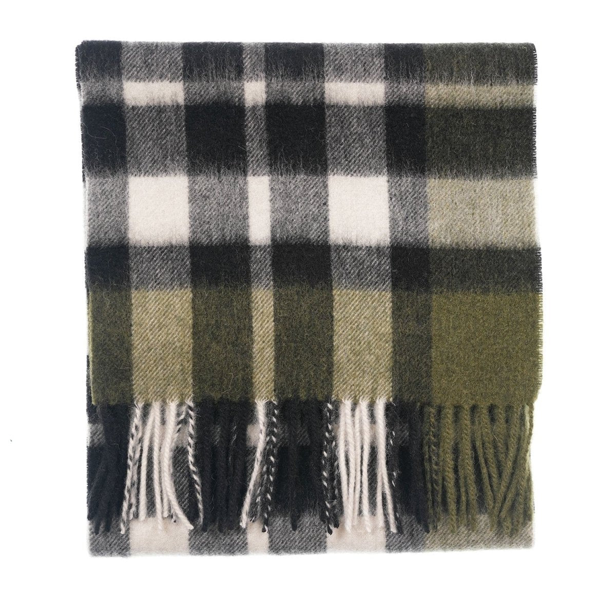 Edinburgh 100% Lambswool Scarf – Premium Soft Wool Wrap - Exploded Scotty Thomson Cypress - Heritage Of Scotland -