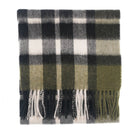 Edinburgh 100% Lambswool Scarf – Premium Soft Wool Wrap - Exploded Scotty Thomson Cypress - Heritage Of Scotland -