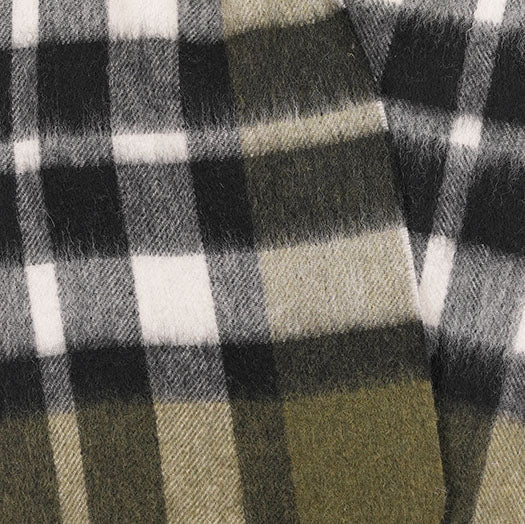 Edinburgh 100% Lambswool Scarf – Premium Soft Wool Wrap - Exploded Scotty Thomson Cypress - Heritage Of Scotland -