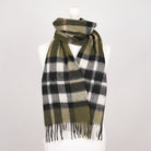 Edinburgh 100% Lambswool Scarf – Premium Soft Wool Wrap - Exploded Scotty Thomson Cypress - Heritage Of Scotland -