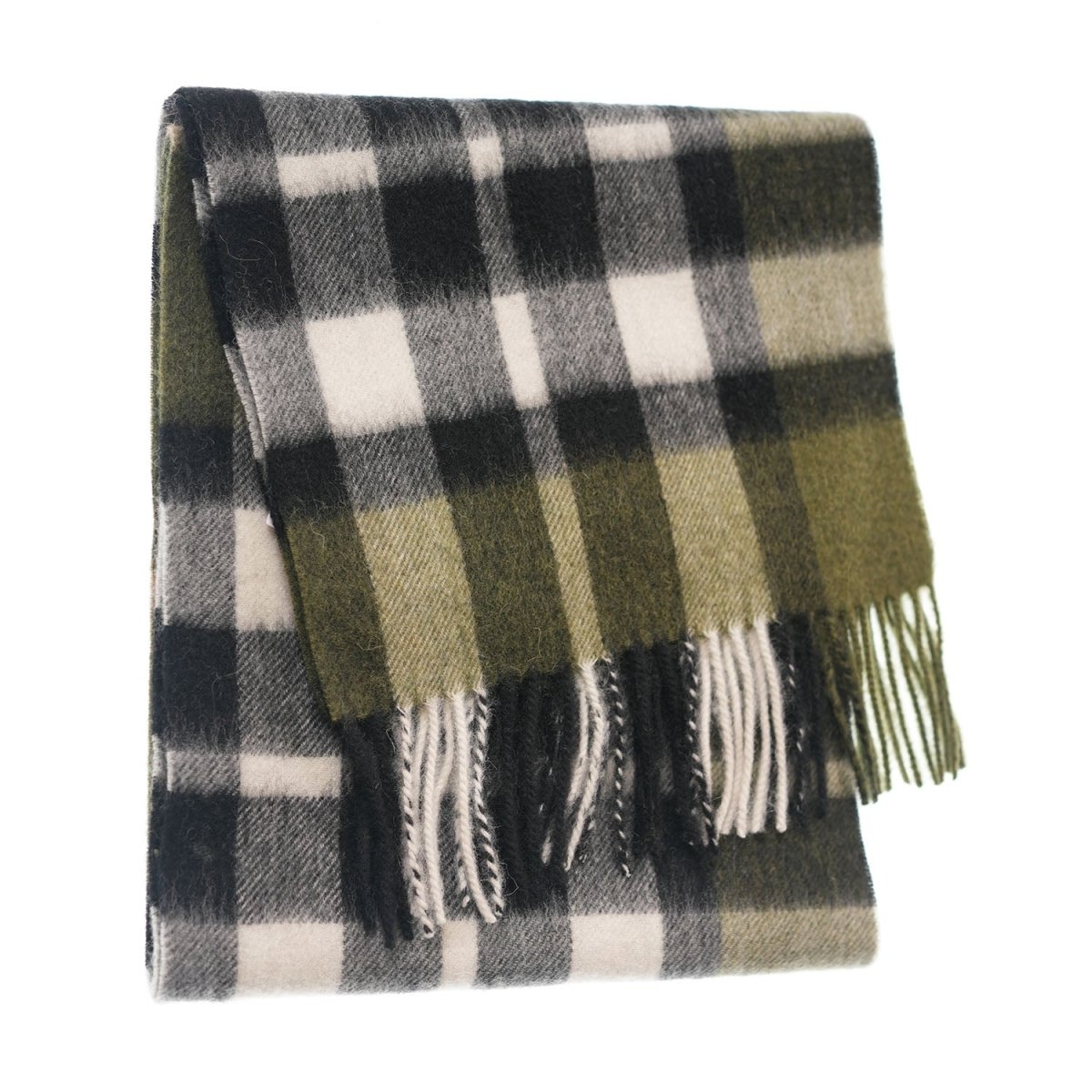 Edinburgh 100% Lambswool Scarf – Premium Soft Wool Wrap - Exploded Scotty Thomson Cypress - Heritage Of Scotland -