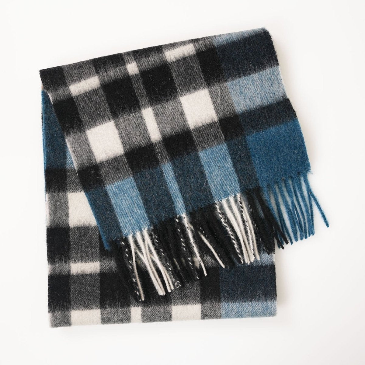 Edinburgh 100% Lambswool Scarf – Premium Soft Wool Wrap - Exploded Scotty Thomson Pacific - Heritage Of Scotland -