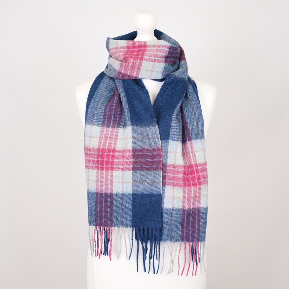 Edinburgh 100% Lambswool Scarf – Premium Soft Wool Wrap - Holyrood - Heritage Of Scotland -