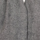Edinburgh 100% Lambswool Scarf – Premium Soft Wool Wrap - Light Grey Charcoal - Heritage Of Scotland -
