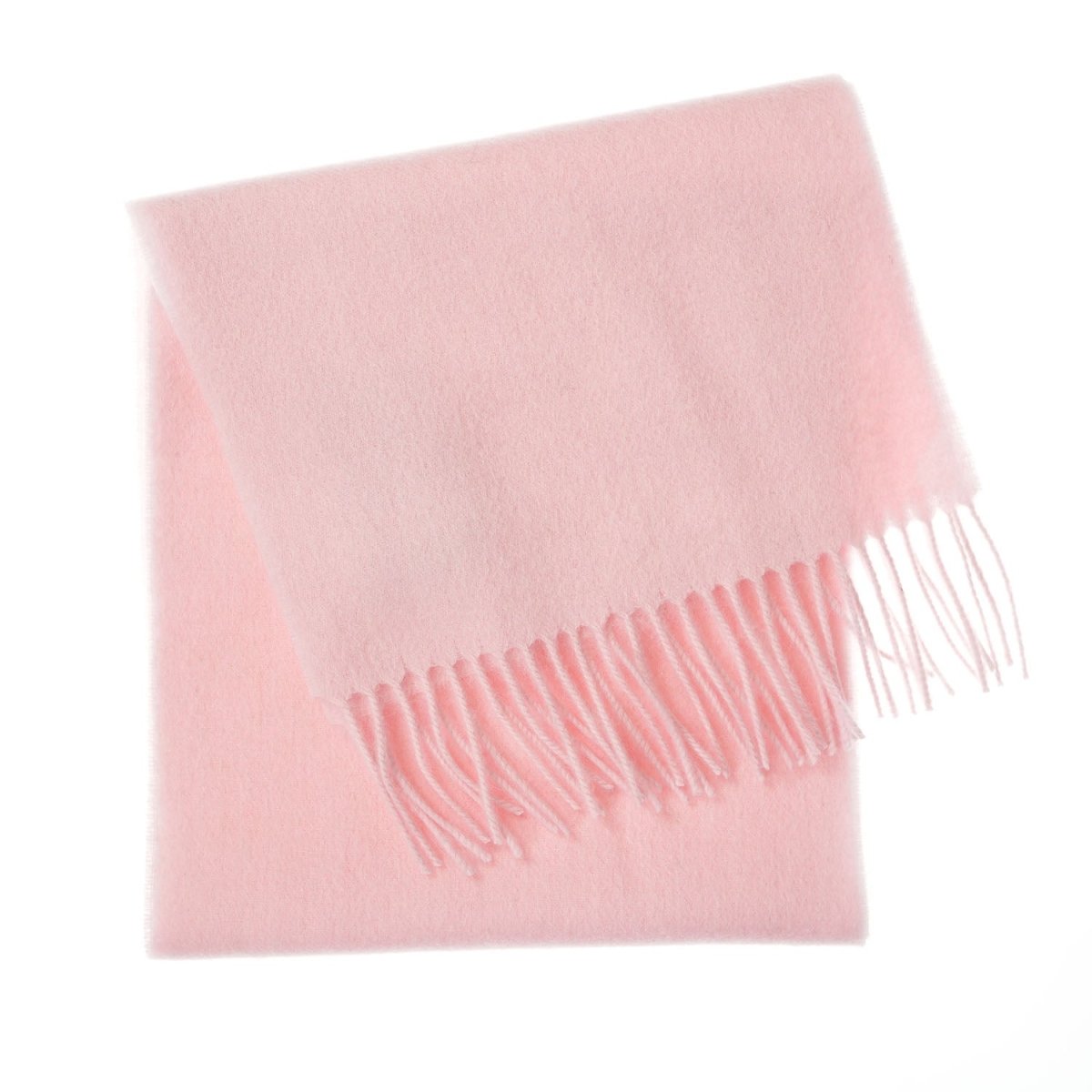 Edinburgh 100% Lambswool Scarf – Premium Soft Wool Wrap - Light Pink - Heritage Of Scotland -