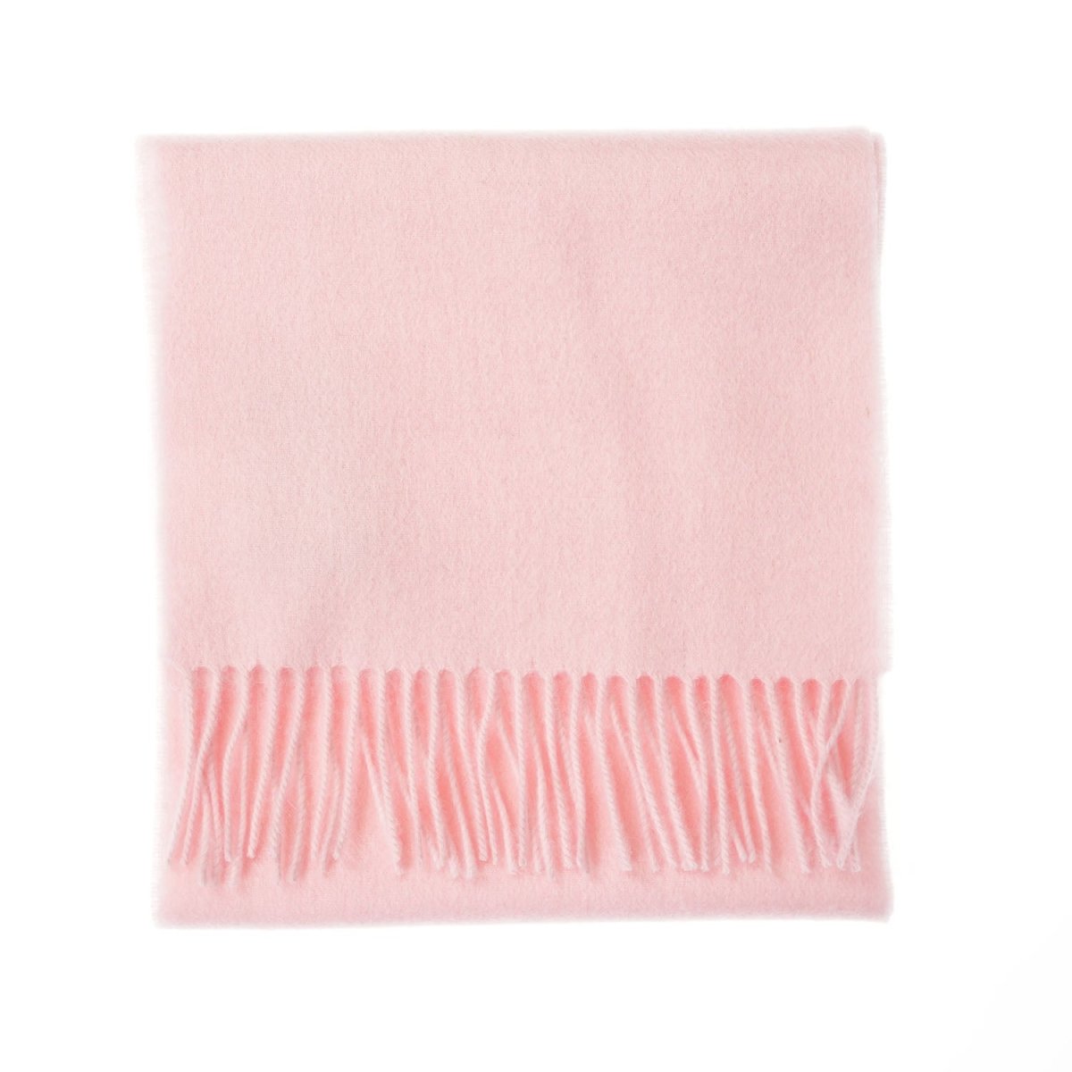 Edinburgh 100% Lambswool Scarf – Premium Soft Wool Wrap - Light Pink - Heritage Of Scotland -