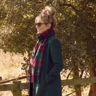 Edinburgh 100% Lambswool Scarf – Premium Soft Wool Wrap - Lindsay - Heritage Of Scotland -