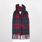 Edinburgh 100% Lambswool Scarf – Premium Soft Wool Wrap - Lindsay - Heritage Of Scotland -