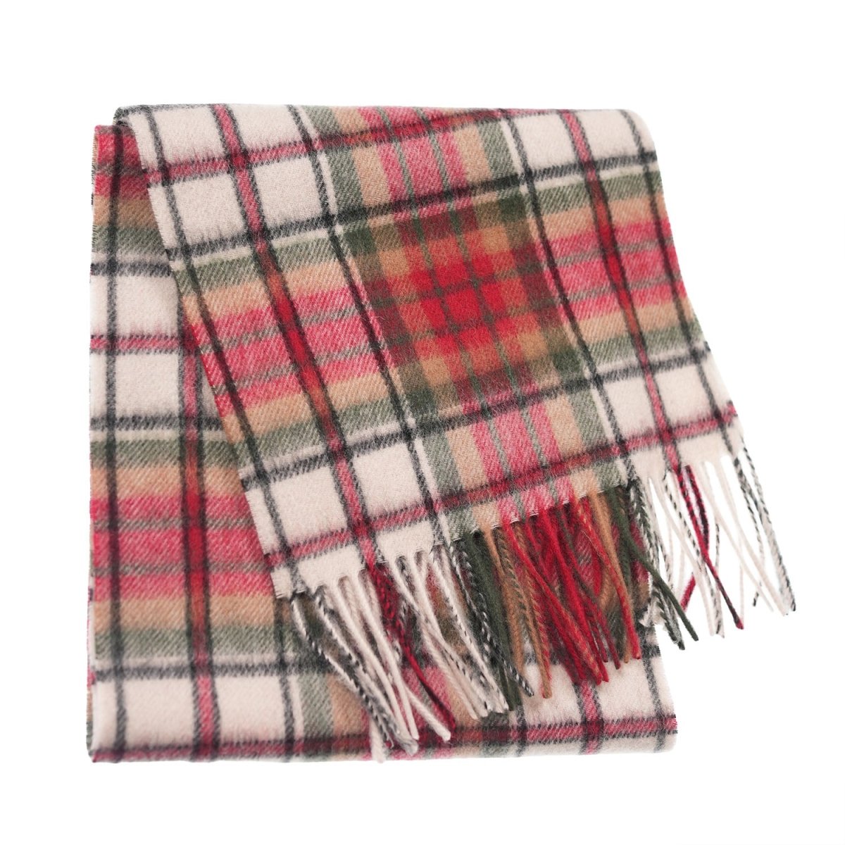 Edinburgh 100% Lambswool Scarf - Premium Soft Wool Wrap - Macduff Dress - Heritage Of Scotland -