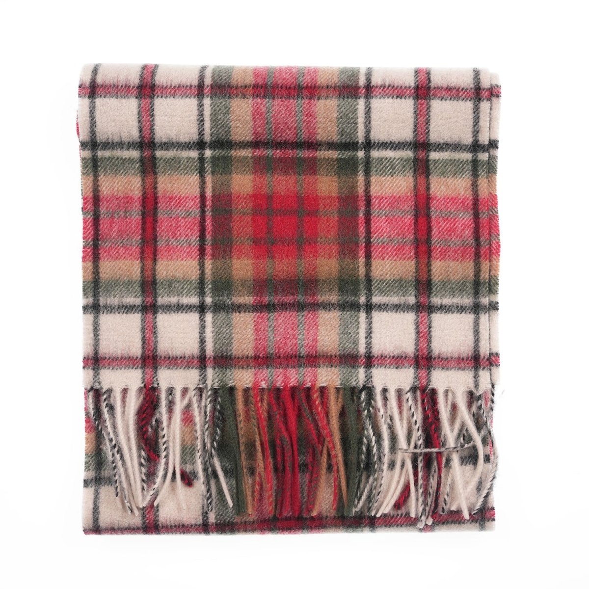 Edinburgh 100% Lambswool Scarf - Premium Soft Wool Wrap - Macduff Dress - Heritage Of Scotland -