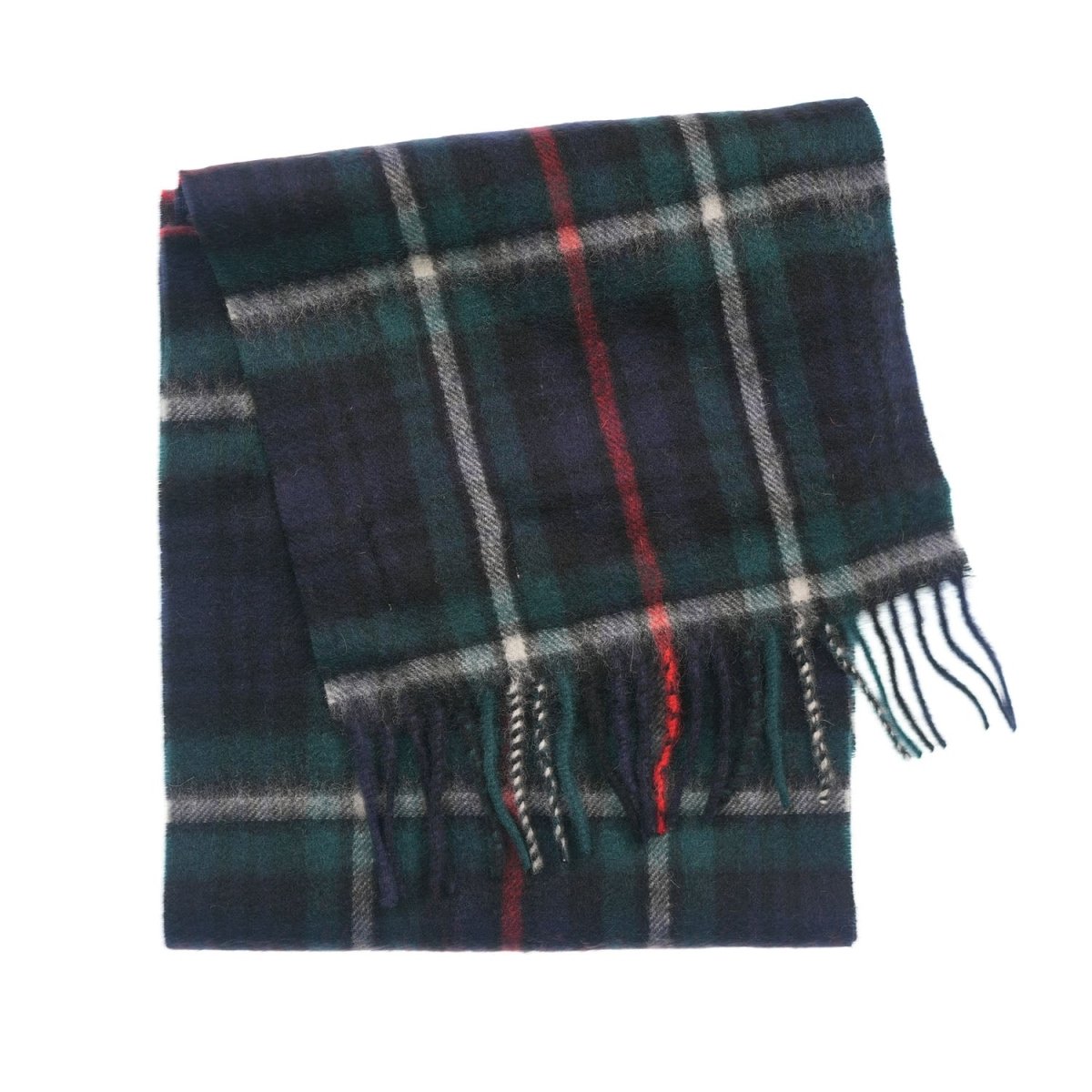Edinburgh 100% Lambswool Scarf – Premium Soft Wool Wrap - Mackenzie - Heritage Of Scotland -