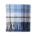 Edinburgh 100% Lambswool Scarf – Premium Soft Wool Wrap - Mill Check Eclipse - Heritage Of Scotland -