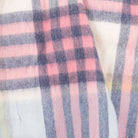 Edinburgh 100% Lambswool Scarf - Premium Soft Wool Wrap - Pastel Pink - Heritage Of Scotland -
