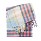 Edinburgh 100% Lambswool Scarf - Premium Soft Wool Wrap - Pastel Pink - Heritage Of Scotland -