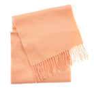 Edinburgh 100% Lambswool Scarf – Premium Soft Wool Wrap - Peach Fuzz - Heritage Of Scotland -