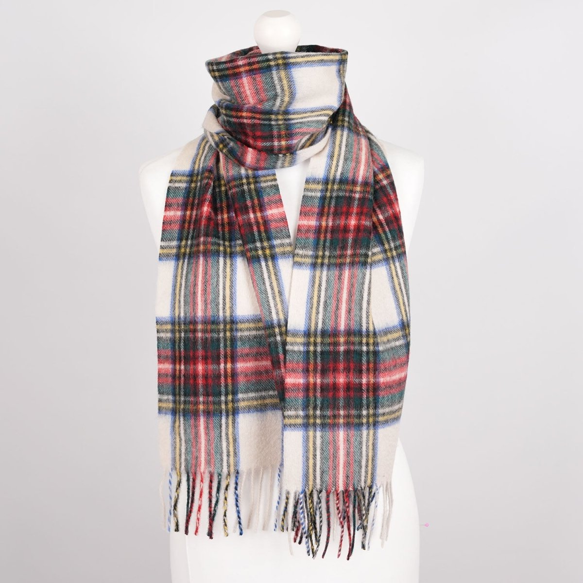 Edinburgh 100% Lambswool Scarf – Premium Soft Wool Wrap - Stewart Dress - Heritage Of Scotland -
