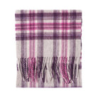 Edinburgh 100% Lambswool Scarf – Premium Soft Wool Wrap - Stewart Purple - Heritage Of Scotland -
