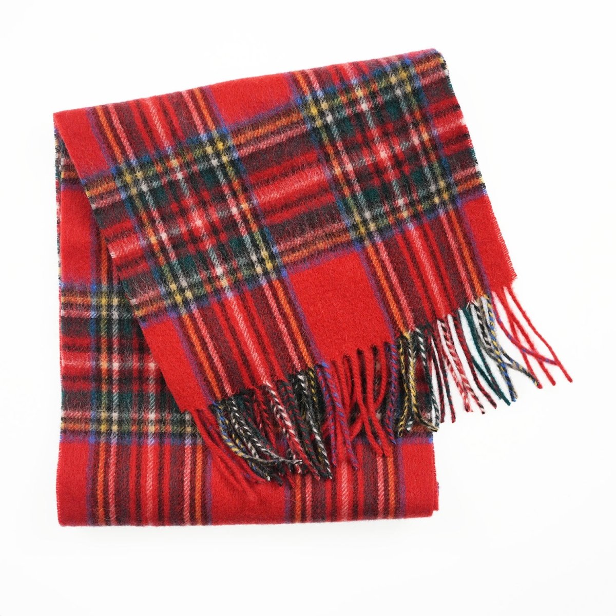 Edinburgh 100% Lambswool Scarf – Premium Soft Wool Wrap - Stewart Royal - Heritage Of Scotland -