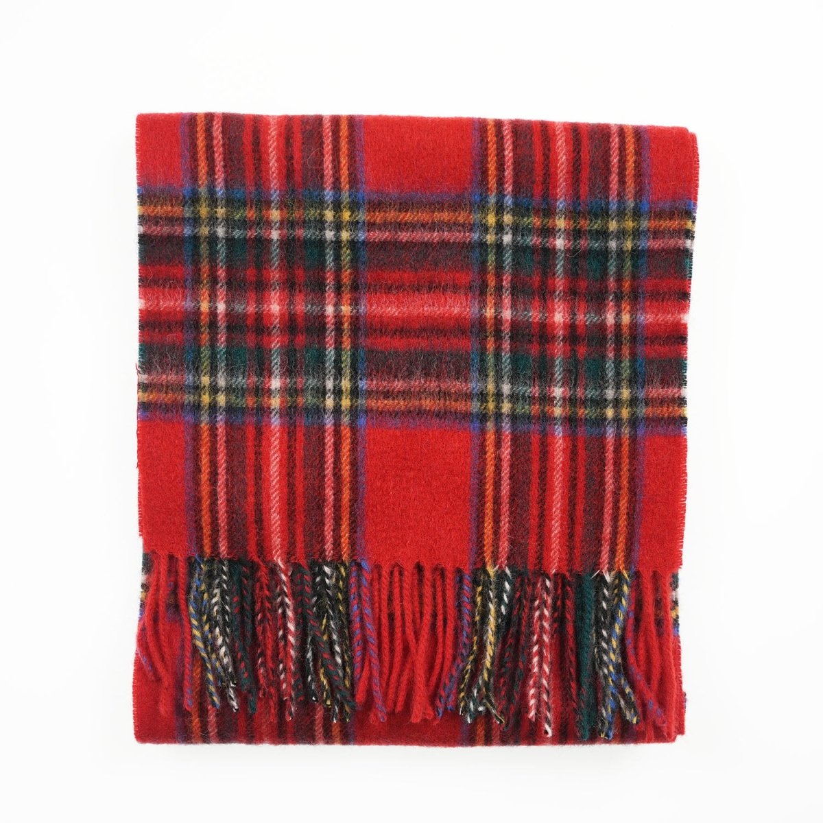 Edinburgh 100% Lambswool Scarf – Premium Soft Wool Wrap - Stewart Royal - Heritage Of Scotland -