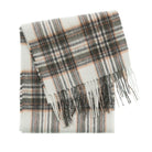 Edinburgh 100% Lambswool Scarf – Premium Soft Wool Wrap - Stewart Vintage Duck Egg - Heritage Of Scotland -