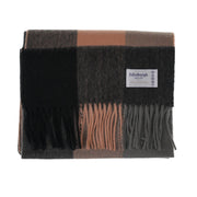 Edinburgh 100% Lambswool Tartan Scarf 3 Square Camel Mix 3 Square Camel Mix - Heritage Of Scotland - 3 SQUARE CAMEL MIX