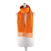 Edinburgh 100% Lambswool Tartan Scarf Bright Marigold - Heritage Of Scotland - Bright Marigold