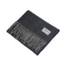 Edinburgh 100% Lambswool Tartan Scarf Herringbone Navy - Heritage Of Scotland - HERRINGBONE NAVY