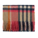 Edinburgh 100% Lambswool Tartan Scarf Macdonald Coral Mix - Heritage Of Scotland - MACDONALD CORAL MIX