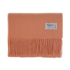 Edinburgh 100% Lambswool Tartan Scarf Peach Fuzz - Heritage Of Scotland - Peach Fuzz