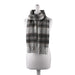 Edinburgh 100% Lambswool Tartan Scarf Royal Stewart Vintage Duck Egg - Heritage Of Scotland - ROYAL STEWART VINTAGE DUCK EGG