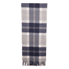 Edinburgh 100% Pure Cashmere Wide Scarf – Luxury Oversized Wrap - Bannockbane Silver - Heritage Of Scotland -