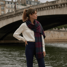 Edinburgh Cashmere Premium Lightweight Scarf - Soft Luxury Wrap - Lindsay - Heritage Of Scotland -