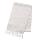 Edinburgh Cashmere Premium Lightweight Scarf - Soft Luxury Wrap - Oyster Grey - Heritage Of Scotland -