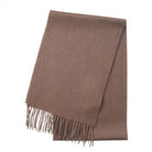 Edinburgh Cashmere Premium Lightweight Scarf - Ultra-Soft Luxury Wrap - Taupe - Heritage Of Scotland -