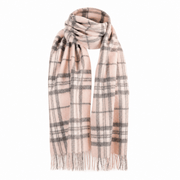 Edinburgh Cashmere Scarf Thomson Pale Pink - Heritage Of Scotland - THOMSON PALE PINK / One Size
