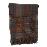 Edinburgh Lambswool Long Tartan Cape Buchanan Natural - Heritage Of Scotland - BUCHANAN NATURAL