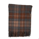 Edinburgh Lambswool Long Tartan Cape Buchanan Natural - Heritage Of Scotland - BUCHANAN NATURAL
