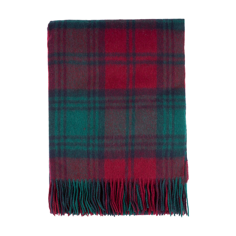 Edinburgh Lambswool Long Tartan Cape Lindsay - Heritage Of Scotland - LINDSAY