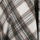 Edinburgh Lambswool Long Tartan Cape - Royal Stewart Vintage Duck Egg - Heritage Of Scotland -