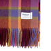 Edinburgh Lambswool Stole Artillery Check Orange - Heritage Of Scotland - ARTILLERY CHECK ORANGE