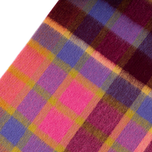 Edinburgh Lambswool Stole Artillery Check Orange - Heritage Of Scotland - ARTILLERY CHECK ORANGE