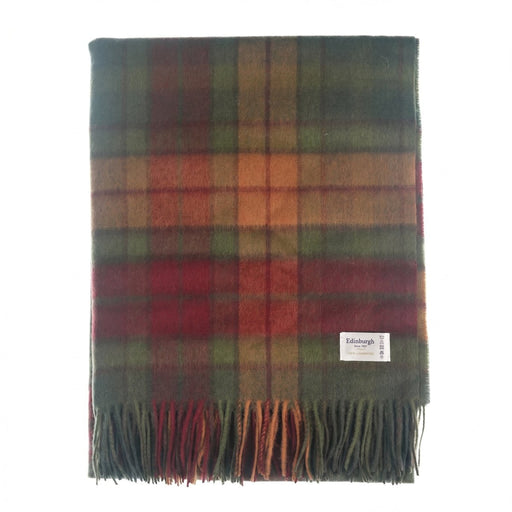 Edinburgh Lambswool Stole Buchanan Autumn - BUCHANAN AUTUMN - Heritage Of Scotland -