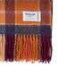 Edinburgh Lambswool Stole Cragg Check Ginger - Heritage Of Scotland - CRAGG CHECK GINGER